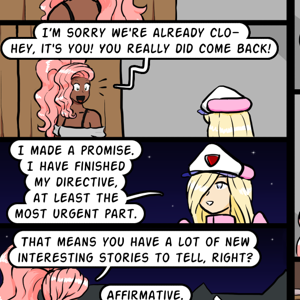  - Episode 413: 413-Do androids get electrically flustered?