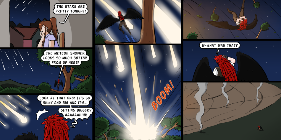 Breadfinder - Episode 419, Page 1: 419-It came from the sky