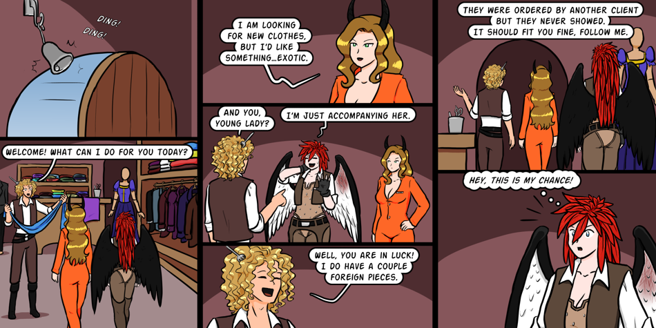 Breadfinder - Episode 442, Page 1: 442-The shopping montage