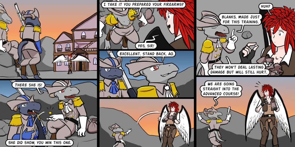 Breadfinder - Episode 563, Page 1: Shooting blanks