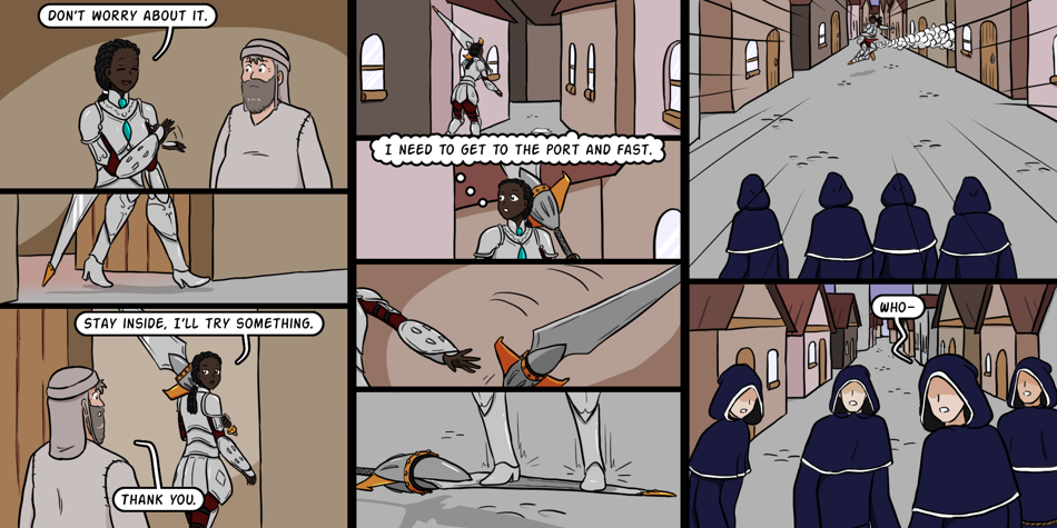 Breadfinder - Episode 574, Page 1: 574-Back on the road