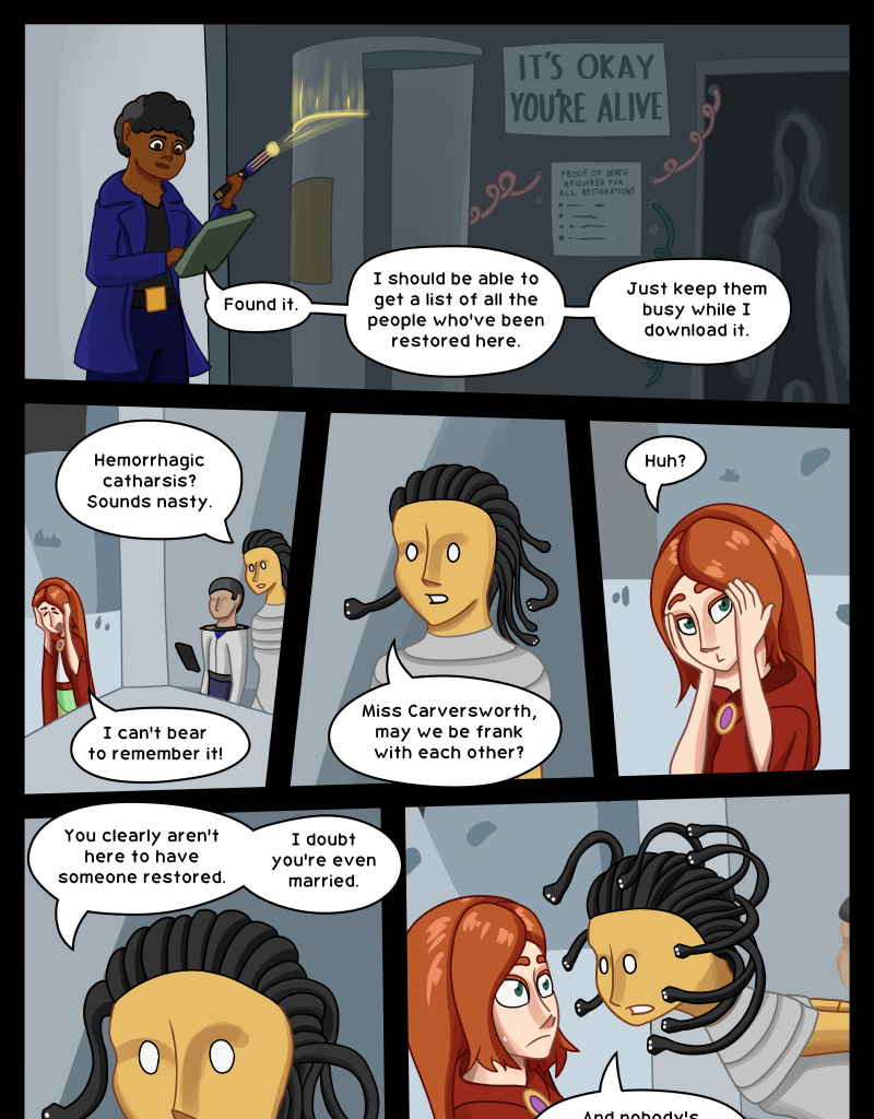 The Boxmaker's Secret - Episode 358, Page 1: Chapter 08 - Page 61