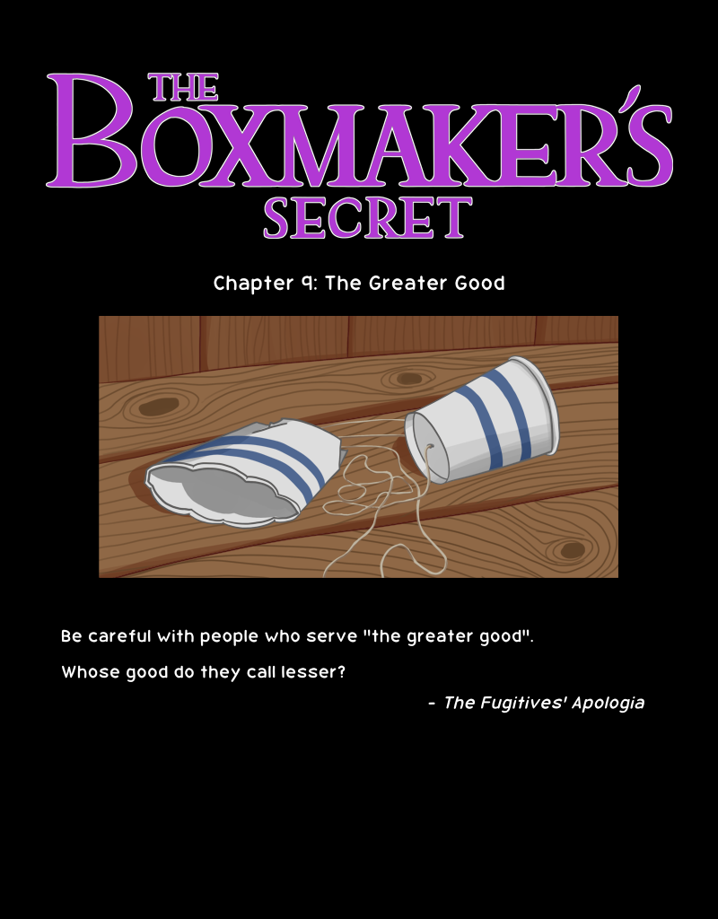 The Boxmaker's Secret - Episode 393, Page 1: Chapter 09 - Page 00