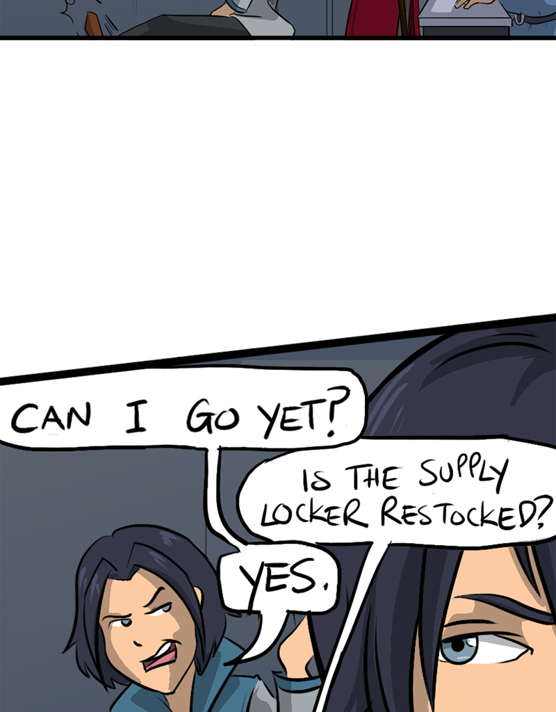 Darkwynd Chronicles - Episode 10, Page 3: Kerrigan on Cleaning Duty