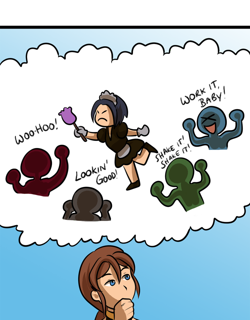 Darkwynd Chronicles - Episode 17, Page 17: Onyx Leaving the Fair