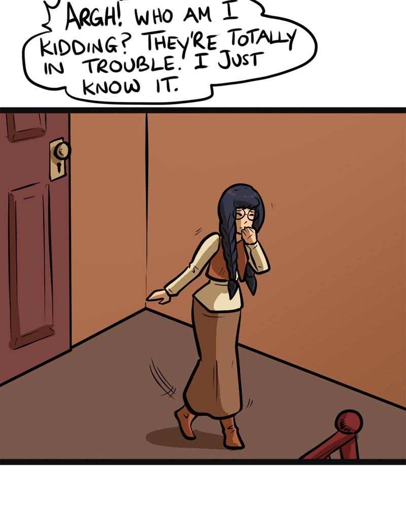 Darkwynd Chronicles - Episode 32, Page 8: Dyanna Talks to Kayne