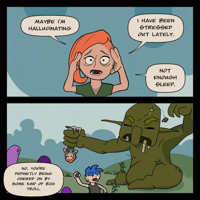 Briargate - Episode 5, Page 1: Bog Troll