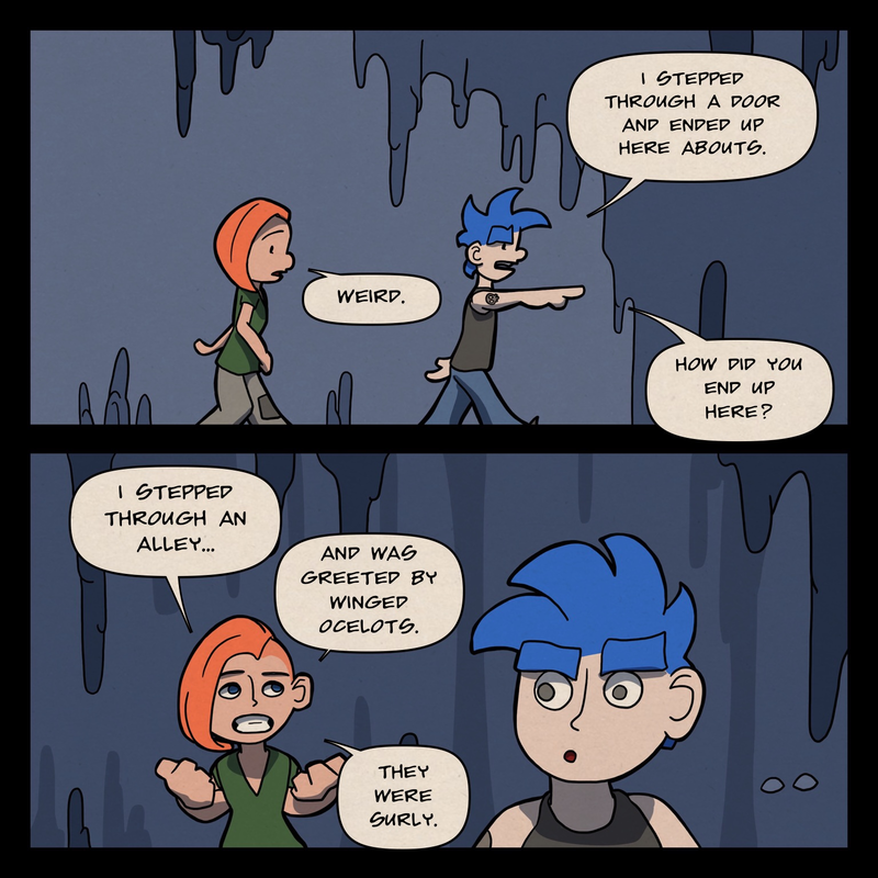 Briargate - Episode 8, Page 1: Surly Felines