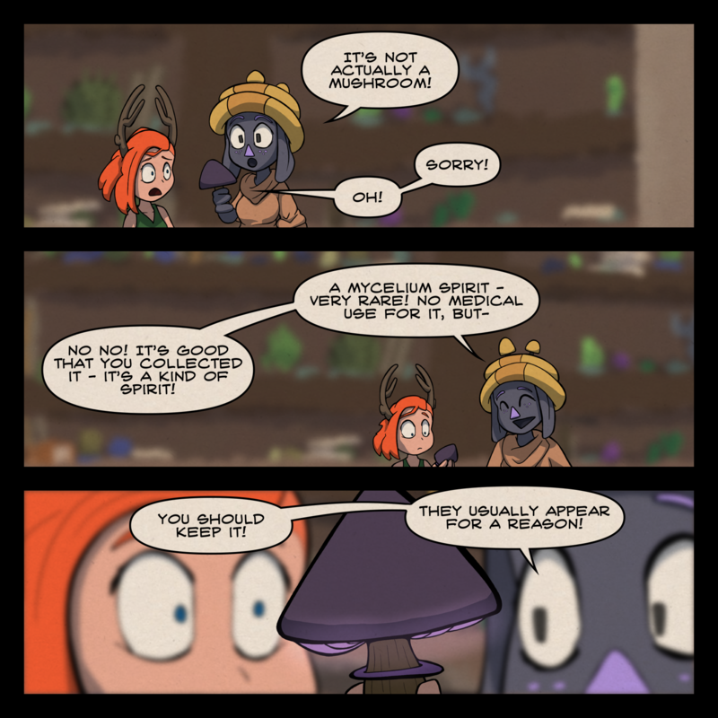 Briargate - Episode 208, Page 1: Mycelium Spirit 