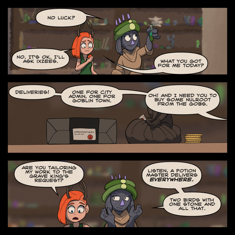 Briargate - Episode 215, Page 1: Deliveries 