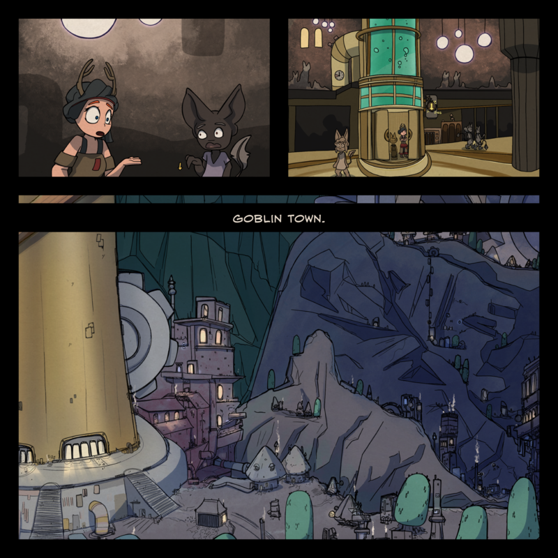 Briargate - Episode 217, Page 1: The Water Elevator 