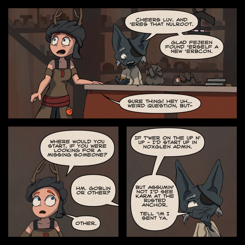 Briargate - Episode 222, Page 1: Nulroot