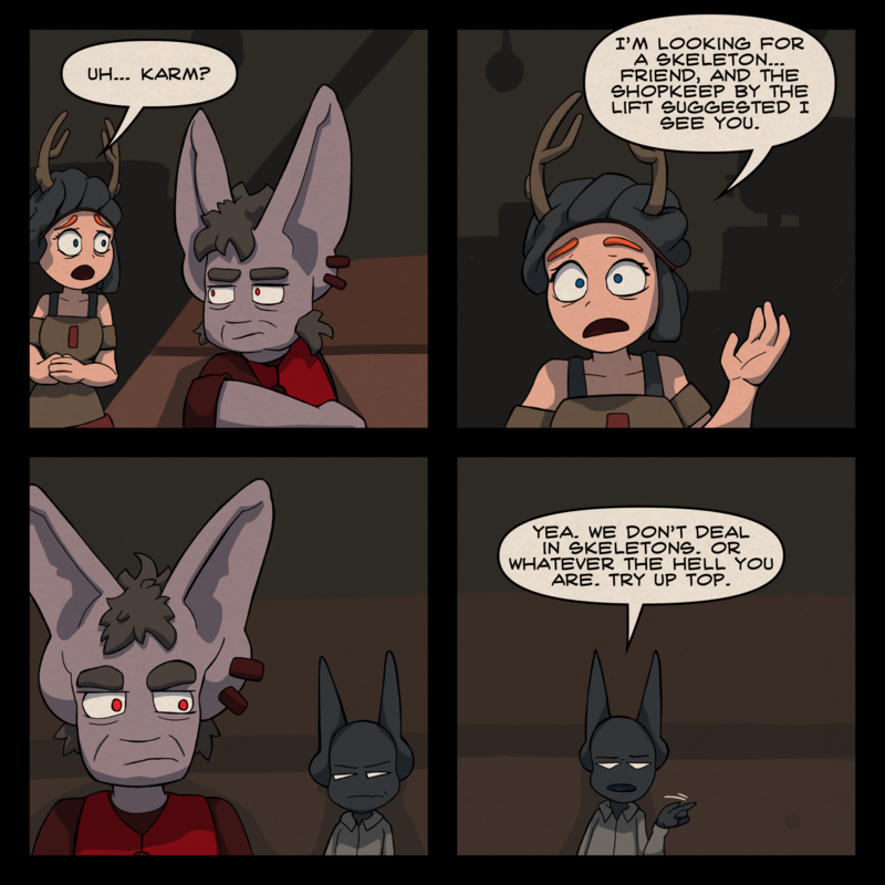 Briargate - Episode 224, Page 1: Skeleton Friend 