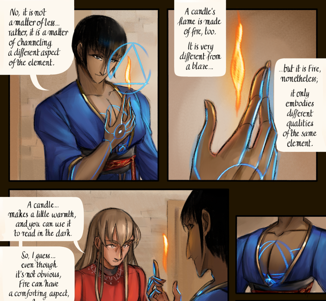 The Gifts of Darkness - Episode 25, Page 4: Chapter 25: Waking dreams