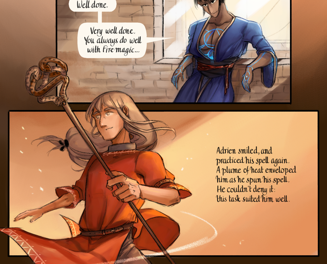 The Gifts of Darkness - Episode 25, Page 5: Chapter 25: Waking dreams
