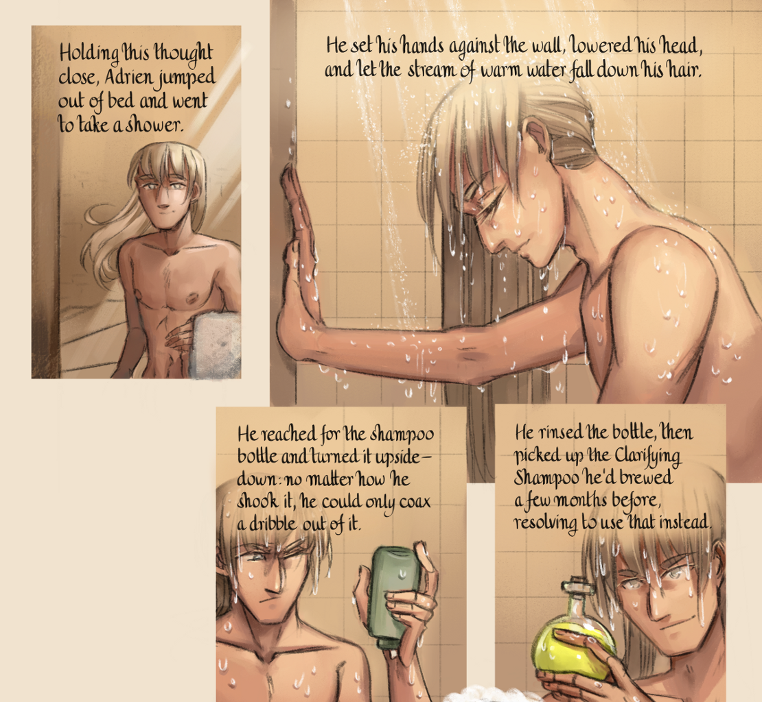 The Gifts of Darkness - Episode 25, Page 13: Chapter 25: Waking dreams