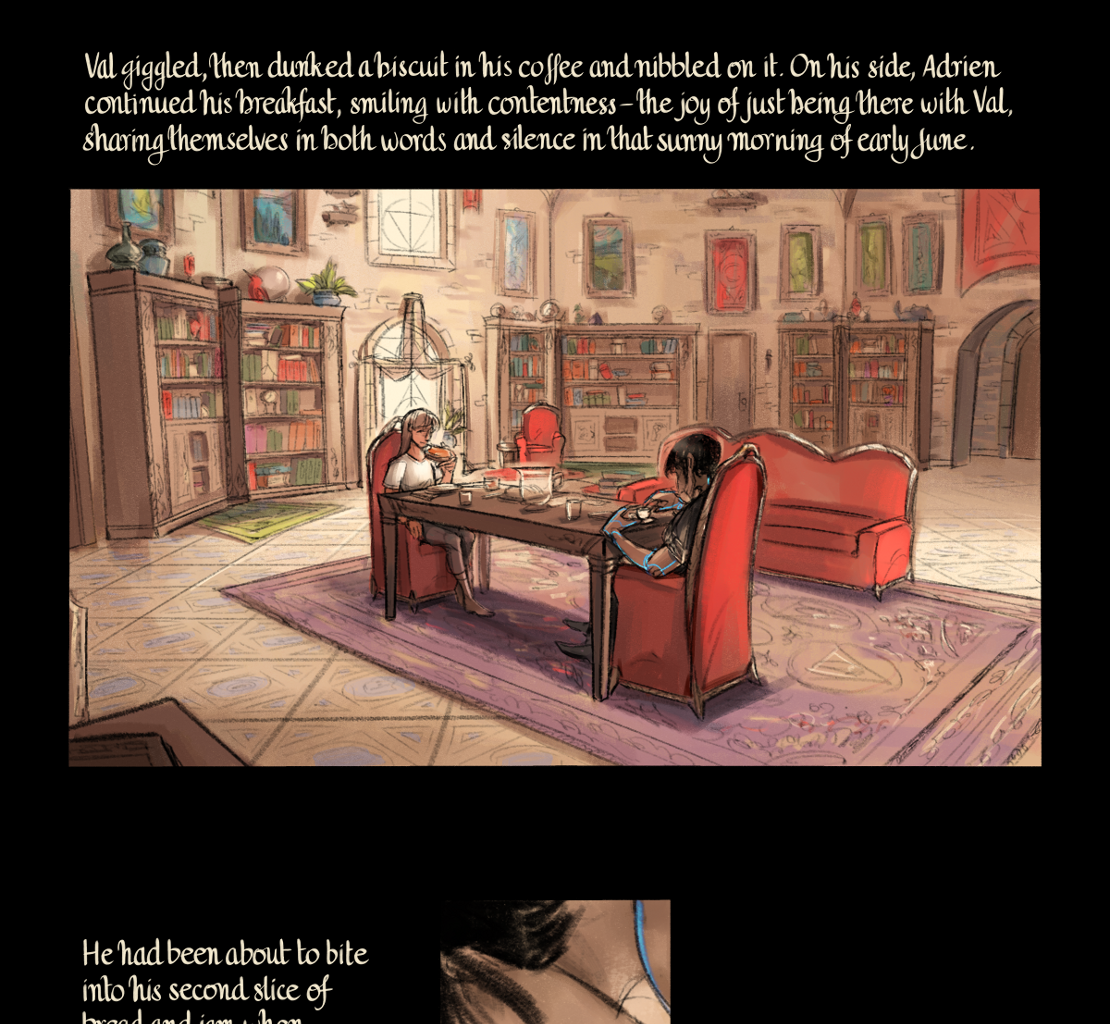 The Gifts of Darkness - Episode 25, Page 15: Chapter 25: Waking dreams