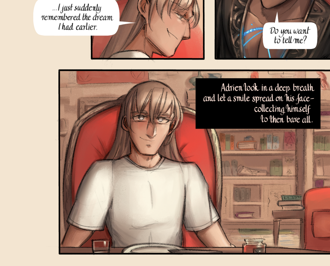 The Gifts of Darkness - Episode 25, Page 16: Chapter 25: Waking dreams