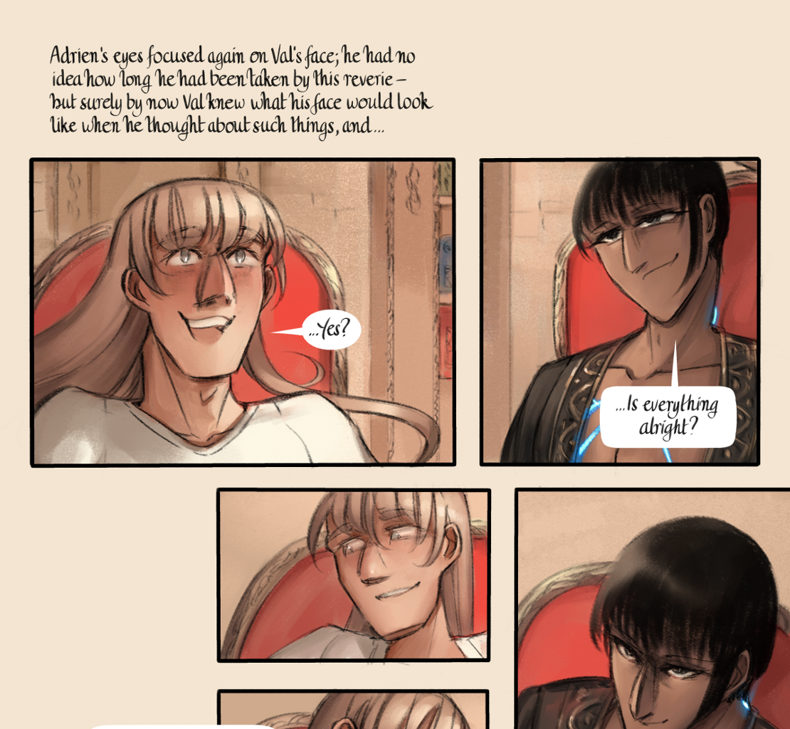 The Gifts of Darkness - Episode 25, Page 16: Chapter 25: Waking dreams