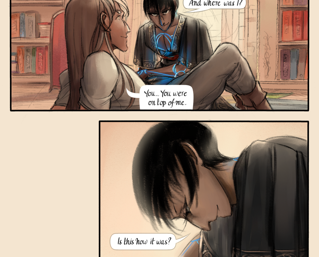 The Gifts of Darkness - Episode 25, Page 17: Chapter 25: Waking dreams