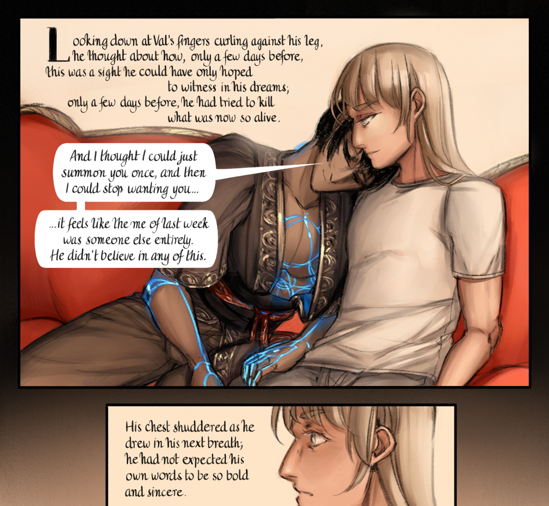 The Gifts of Darkness - Episode 25, Page 26: Chapter 25: Waking dreams