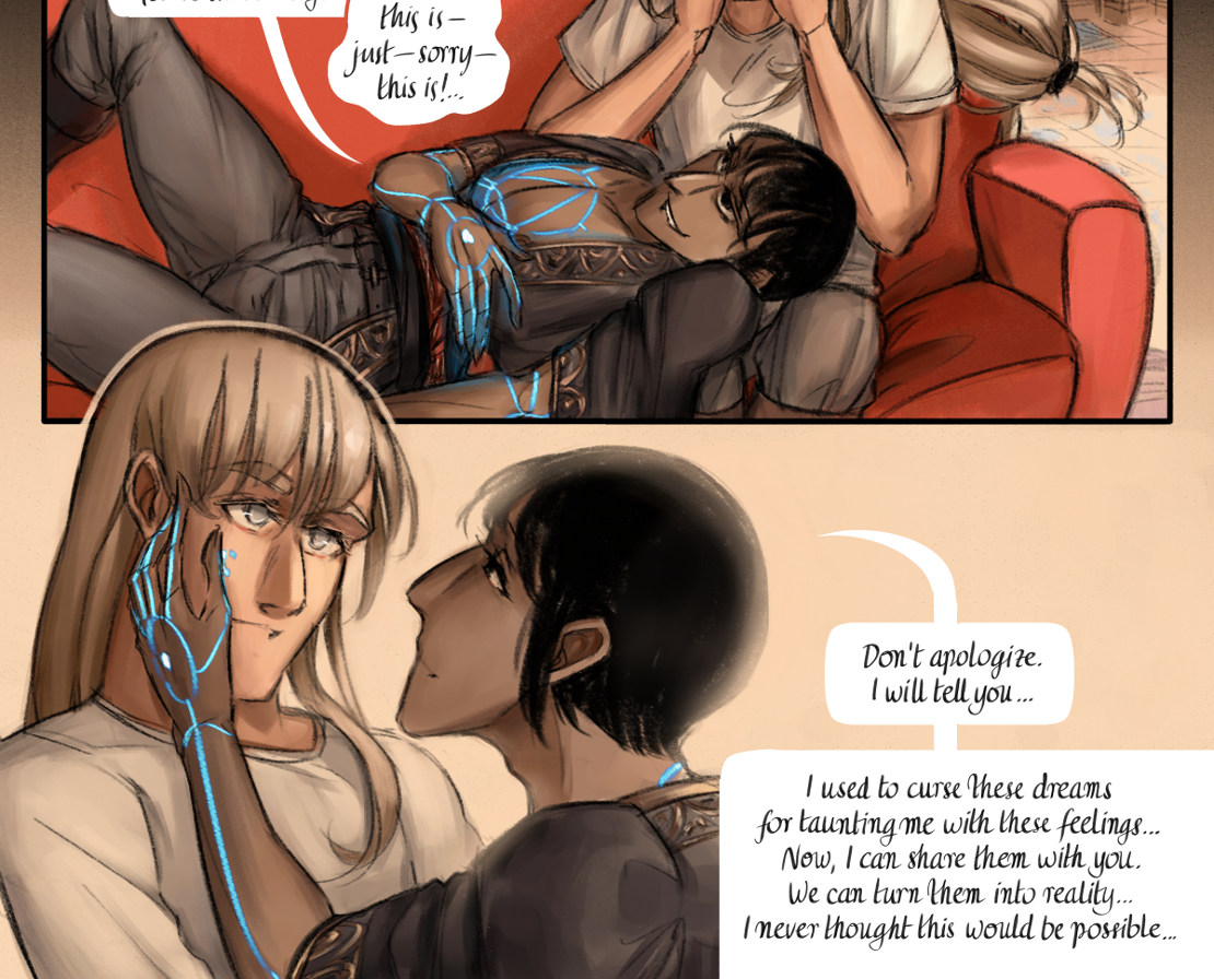 The Gifts of Darkness - Episode 25, Page 29: Chapter 25: Waking dreams