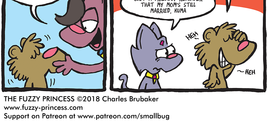 The Fuzzy Princess - Episode 238, Page 1: 2018-03-26-Outrank