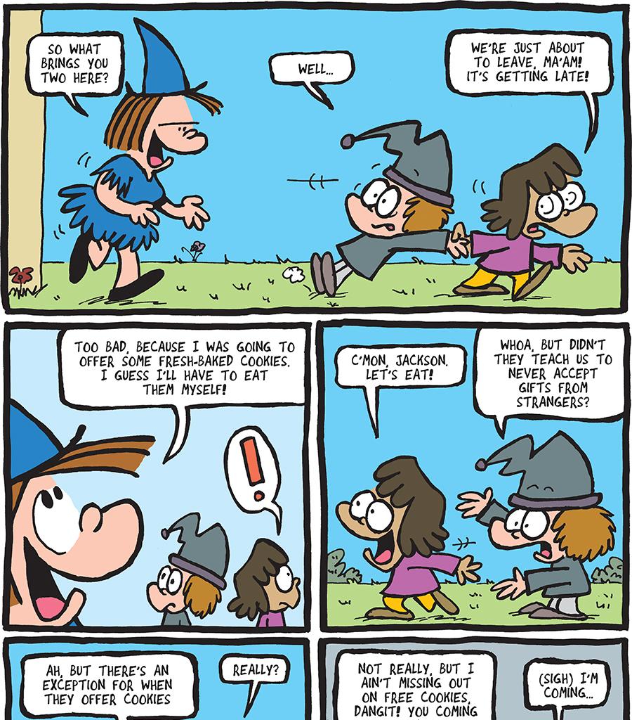 The Fuzzy Princess - Episode 337, Page 1: 2018-11-12-Cookies