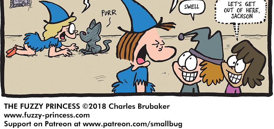 The Fuzzy Princess - Episode 350, Page 1: 2018-12-12-Aftermath