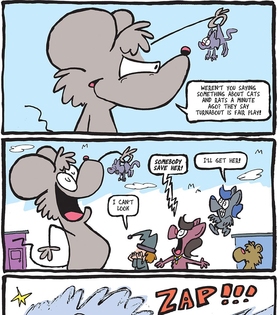 The Fuzzy Princess - Episode 375, Page 1: 2019-02-08-Turnabout