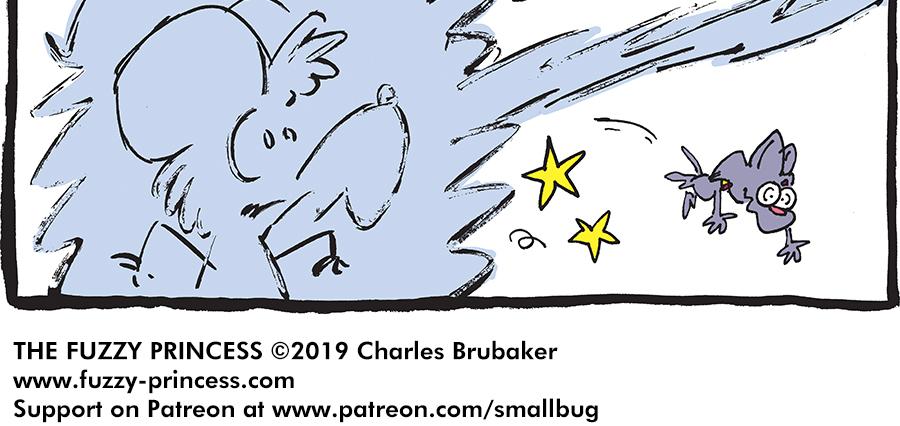 The Fuzzy Princess - Episode 375, Page 1: 2019-02-08-Turnabout