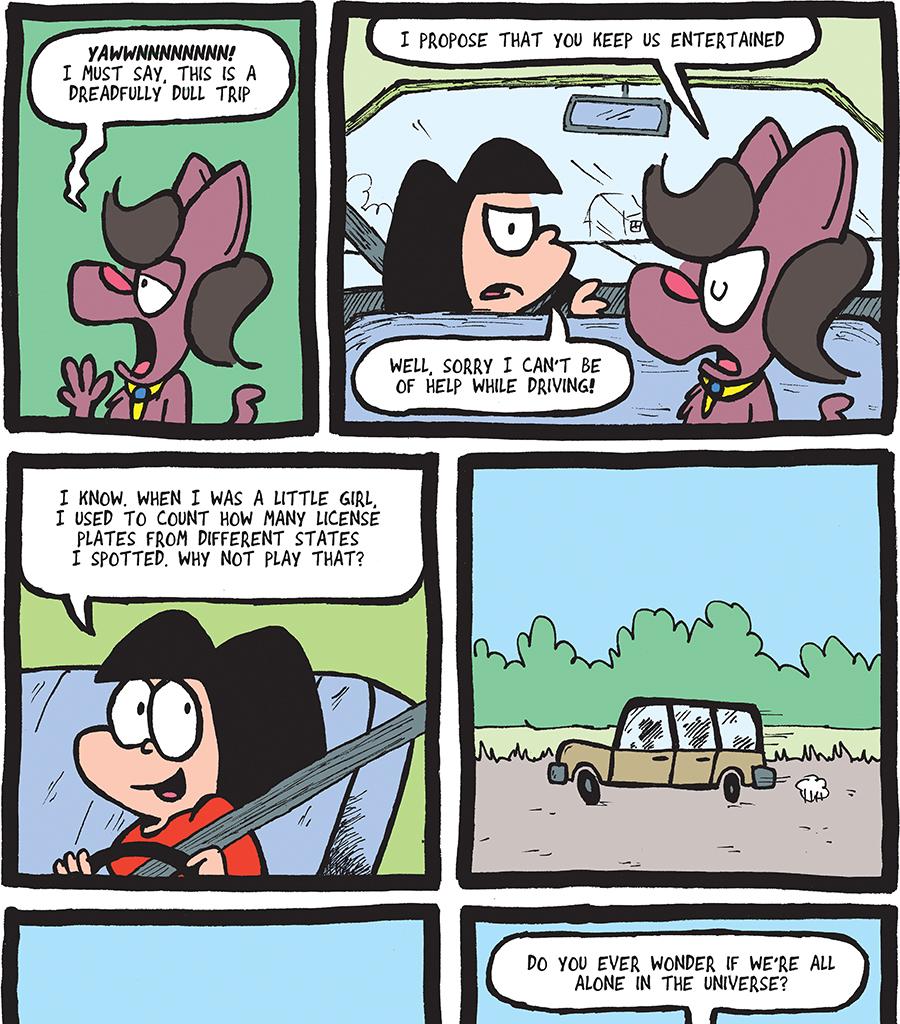 The Fuzzy Princess - Episode 392, Page 1: 2019-03-20-License-To-Play