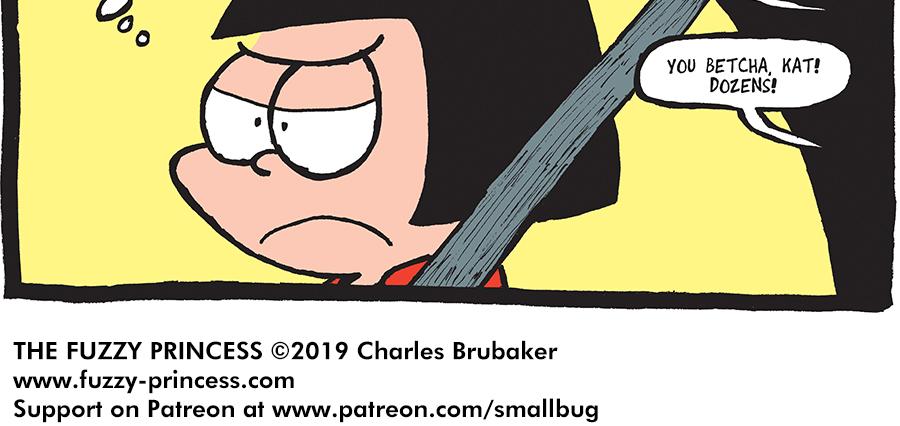 The Fuzzy Princess - Episode 393, Page 1: 2019-03-22-Video-Fun