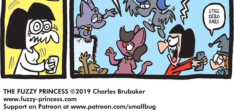 The Fuzzy Princess - Episode 395, Page 1: 2019-03-27-Best-Days-Are-Over
