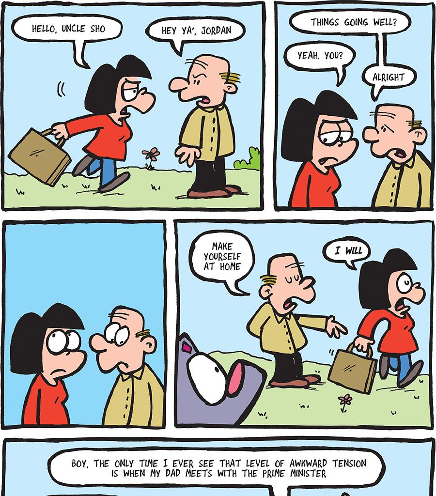 The Fuzzy Princess - Episode 409, Page 1: 2019-04-29-Happy-Reunion