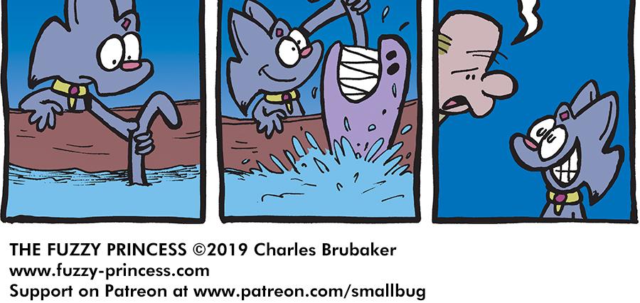 The Fuzzy Princess - Episode 419, Page 1: 2019-05-22-Tradition