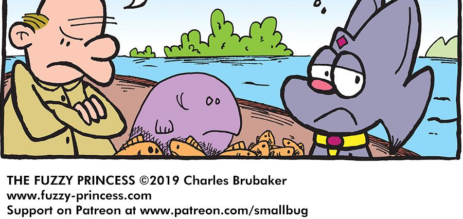 The Fuzzy Princess - Episode 423, Page 1: 2019-05-31-Thoughts