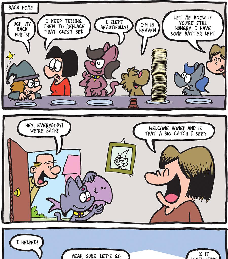 The Fuzzy Princess - Episode 427, Page 1: 2019-06-10-Pancake-Heaven