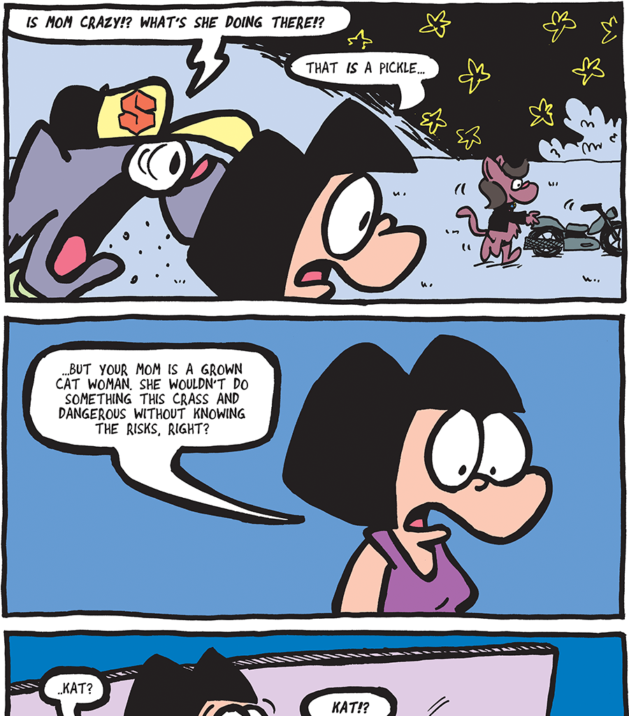 The Fuzzy Princess - Episode 525, Page 1: 2020-01-24-Dangerous