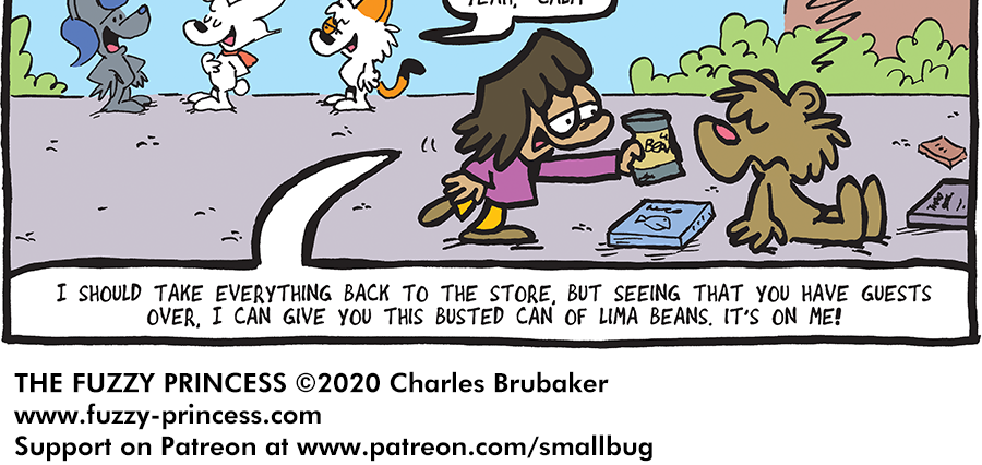 The Fuzzy Princess - Episode 559, Page 1: 2020-04-13-Guests