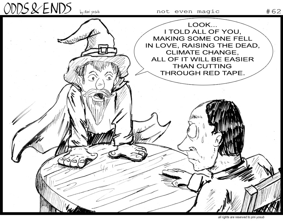 ODDS & ENDS - Episode 62, Page 1: 62. NOT EVEN MAGIC