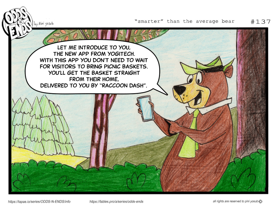 ODDS & ENDS - Episode 137, Page 1: 137. "SMARTER" THAN THE AVERAGE BEAR