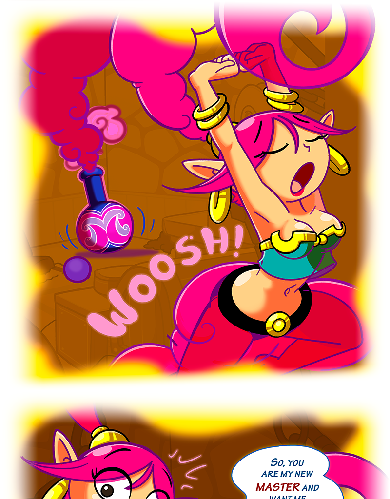 Rayah the Genie - Episode 1, Page 1: How to make a wish...