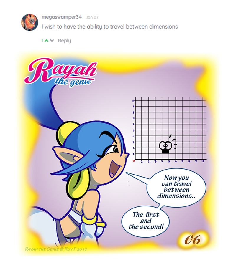 Rayah the Genie - Episode 7, Page 1: Wish No 06