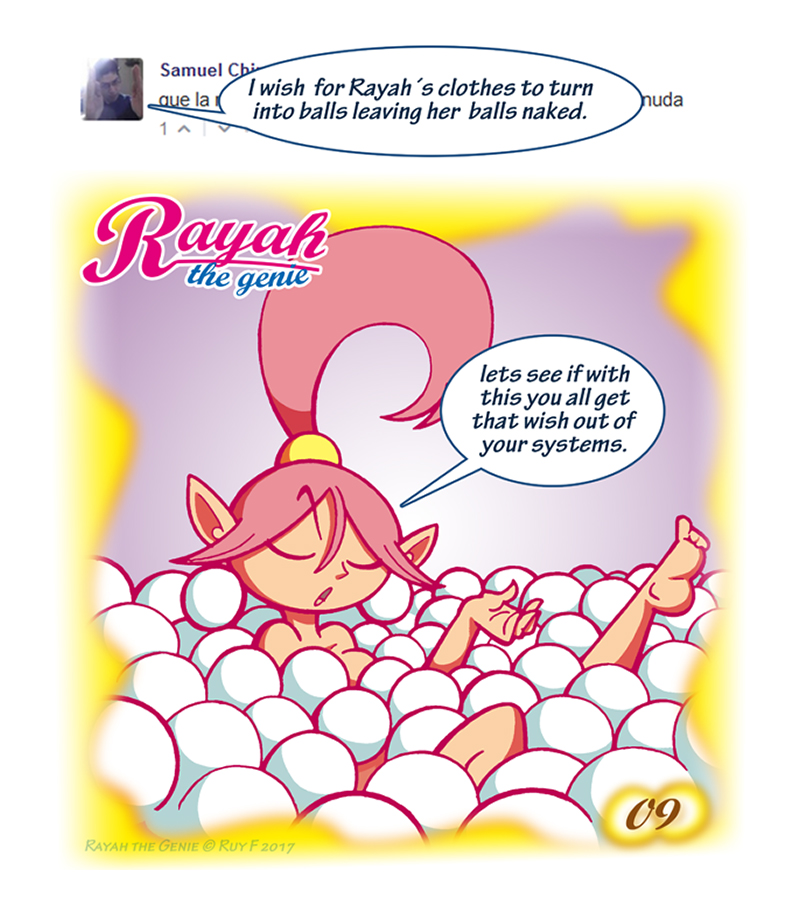 Rayah the Genie - Episode 10, Page 1: Wish No 09