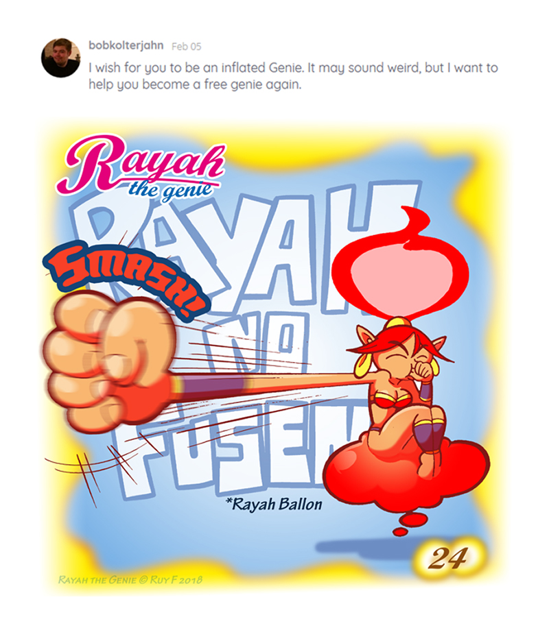 Rayah the Genie - Episode 25, Page 1: Wish No 24