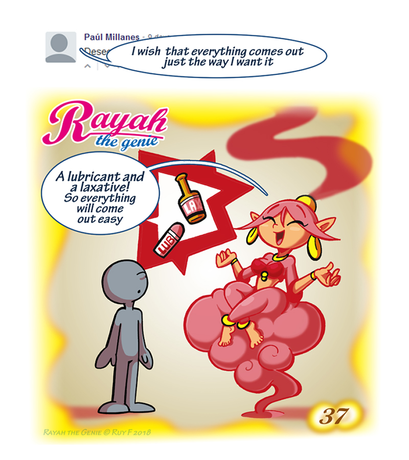 Rayah the Genie - Episode 38, Page 1: Wish No 37