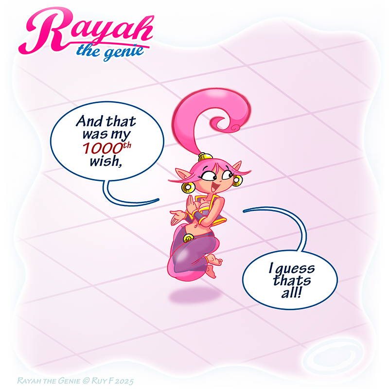 Rayah the Genie - Episode 409, Page 1: Its that all?