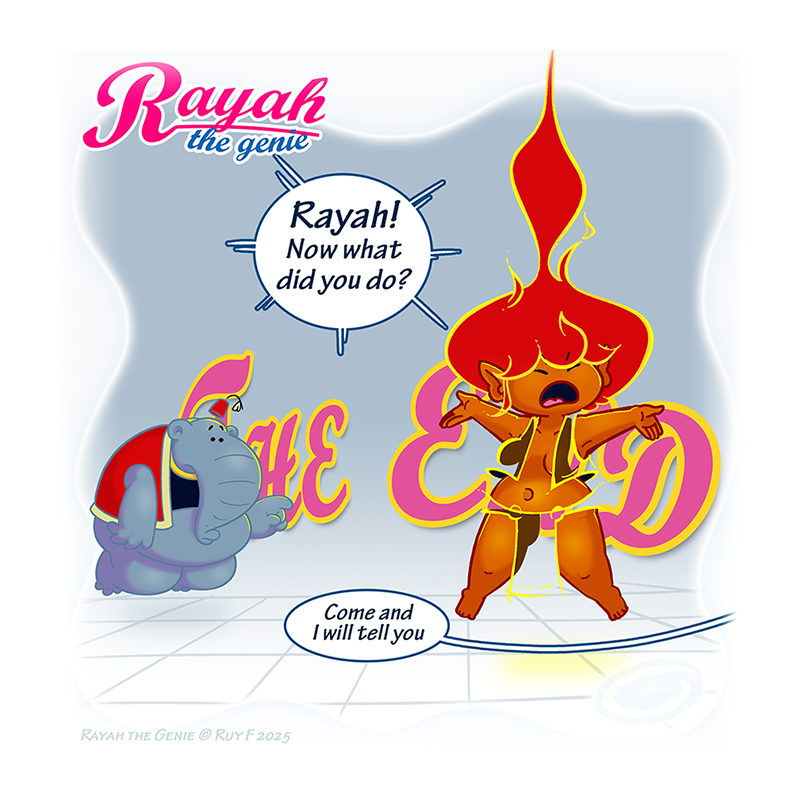 Rayah the Genie - Episode 410, Page 1: The next thing