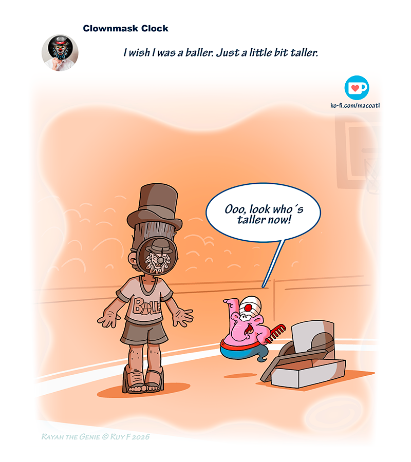 Rayah the Genie - Episode 414, Page 1: Trunky 04